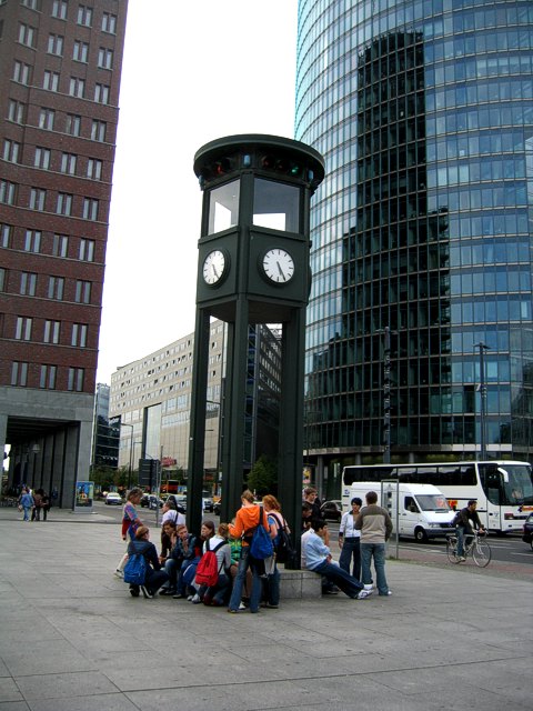 Ältestes Lichtsignal Europas, Potsdamer Platz
