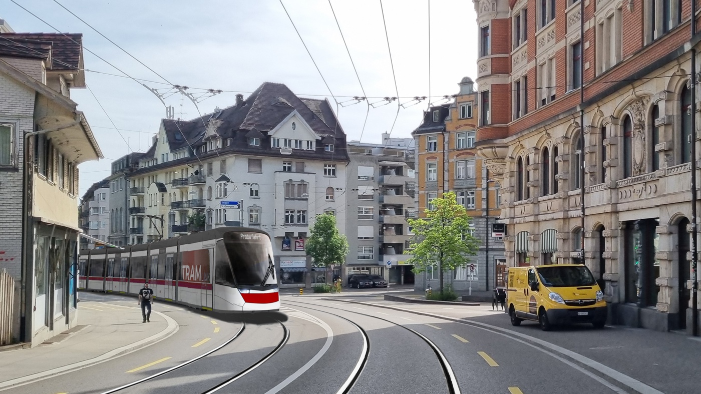 tram stgallen
