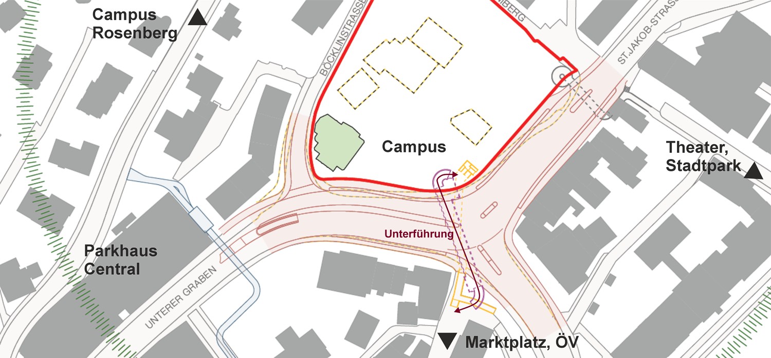 verkehrsvorgabe platztor