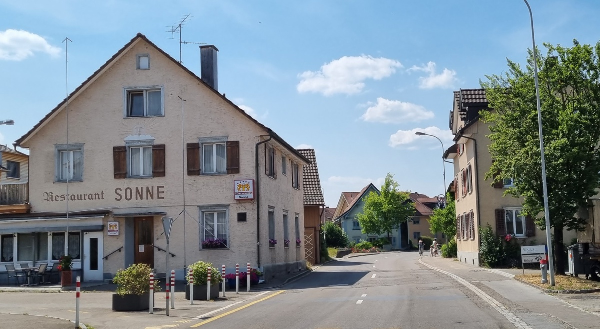 Tübach Steinacherstrasse Sonne